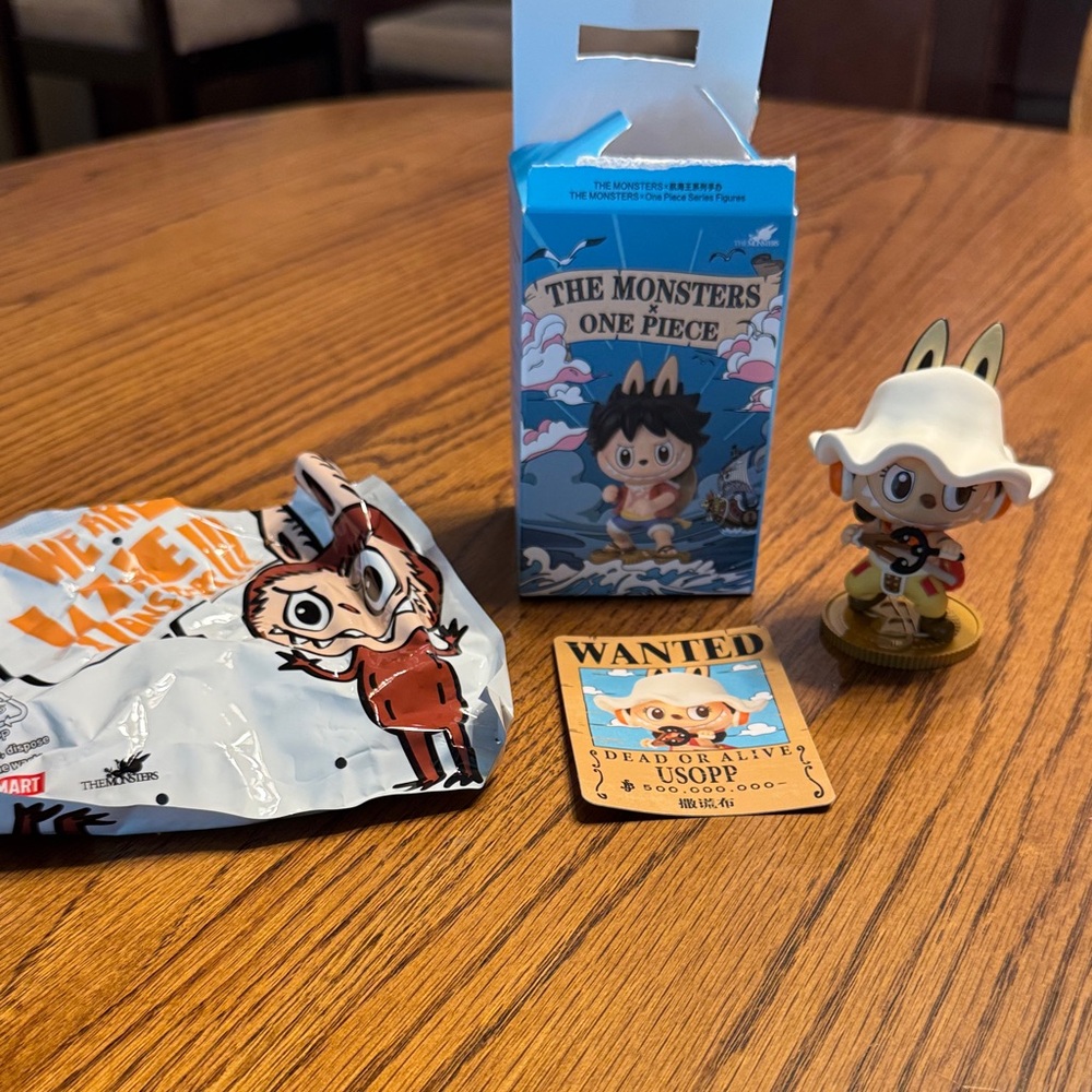 The Monsters One Piece Usopp Action Figure with White Hat